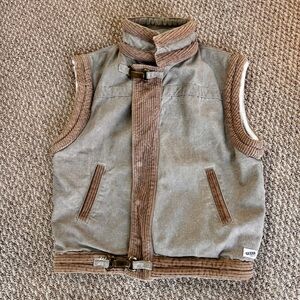 'Guess' by George Marciani vintage denim and corduroy vest. PRICE REDUCED!
